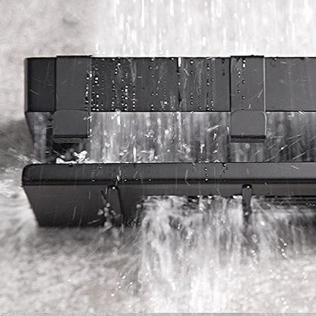 Enkel vægforlænger i rustfrit stål til bruseholder, toiletmøbel med 3 kroge, egnet til soveværelse, badeværelse,