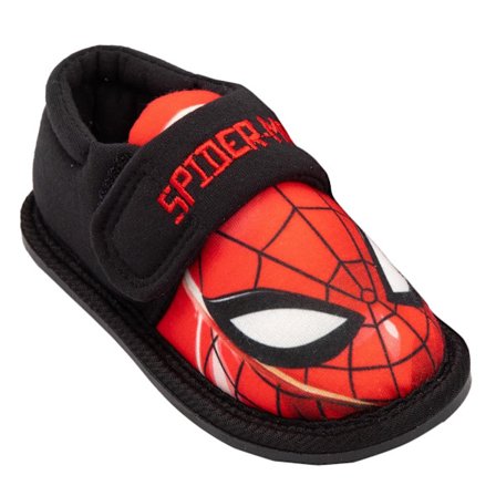 Spider-Man Pojkslippers 11 UK Barn Svart/Röd