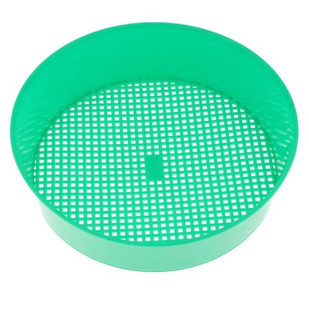 20.8x18.4x5.3cm Hagesikt Jordfreser Sorterer For Kompost Jord Maskeverktøy Hageverktøy Ny