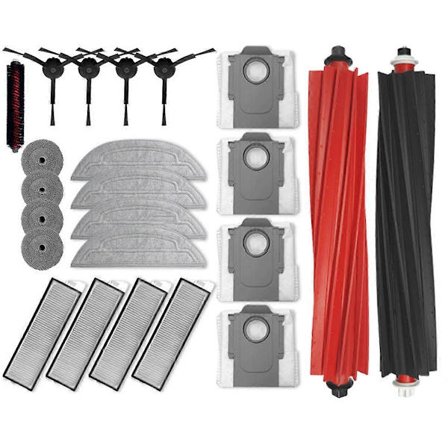 For Roborock S8 Max V Ultra G20s Robot Støvsuger Tilbehør Mopp Klut Støvsugerposer Filter Erstatning