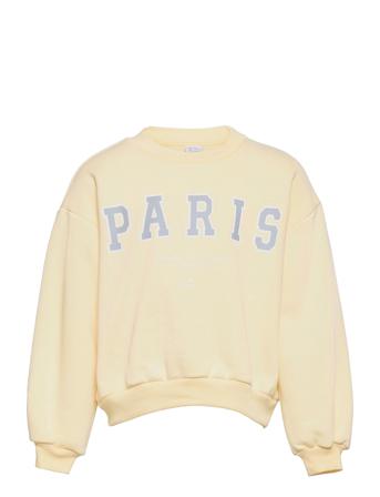 Sweater Love Placement Print Yellow Lindex