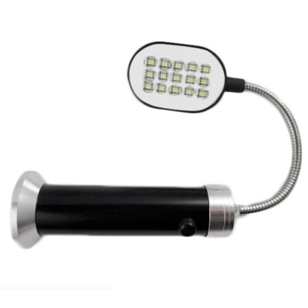 Bärbar magnetisk 360 graders justerbar LED grill l
