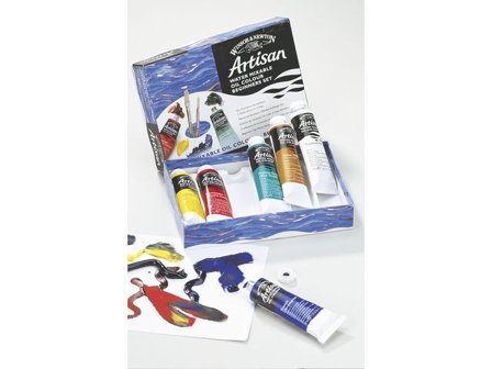 Hantverksoljefärger, vattenlösliga, 126 ml, olika färger - Lyreco - Skola och förskola - Målarfärg och tillbehör - Oljefärg