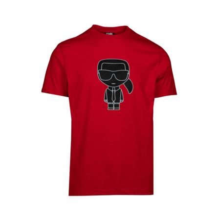 Karl Lagerfeld, T-Shirt Czerwony, Mężczyzna, Rozmiar: L