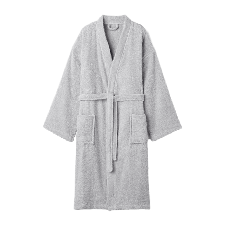 Åhléns Home Badrock STELLA Badrumstillbehör Grå S/M