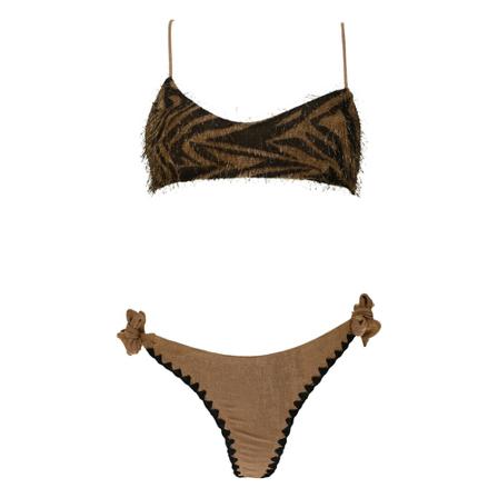 F**k Sea clothing Brun, Dame Bikini