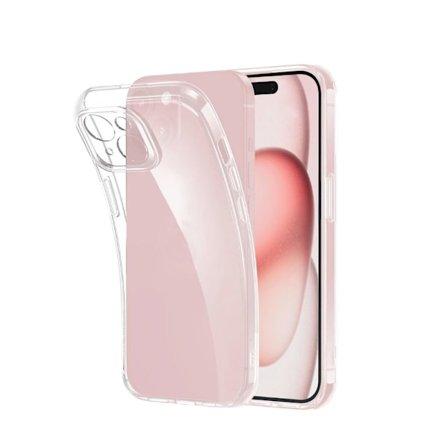 iPhone 13 Mini Cover - Gennemsigtigt Transparent Silikone Cover TPU