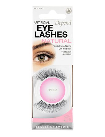 Depend Cosmetic Pe Eyelashes Hanna - Nude - ONE SIZE
