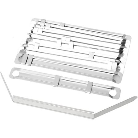 Dokumentbinder Fastgørelse, 50 stk. Dokumentbinder Fastgørelsesclips 2 Huller Papirklemmer Sæt Metal Stål Stifter Fastgørelser til Notesbøger Dagbøger