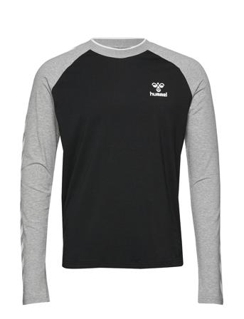 Hmlmark T-Shirt L/S Black Hummel