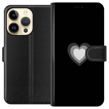 Yhteensopiva Lompakkokotelo Apple Apple iPhone 15 Pro Soft Glow Heart