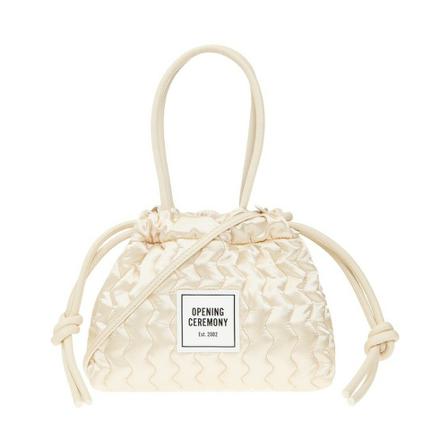 Opening Ceremony, Marshmallow bag Beige, Dames, Maat:ONE Size,stof