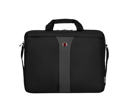 Wenger Legacy 17 - Slank 17-tommers laptopveske - svart