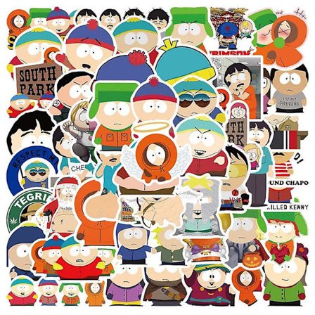 Db 50stk South Park Vandtætte Stickers Diy Bagage Bærbar Kop Skateboard Dekaler