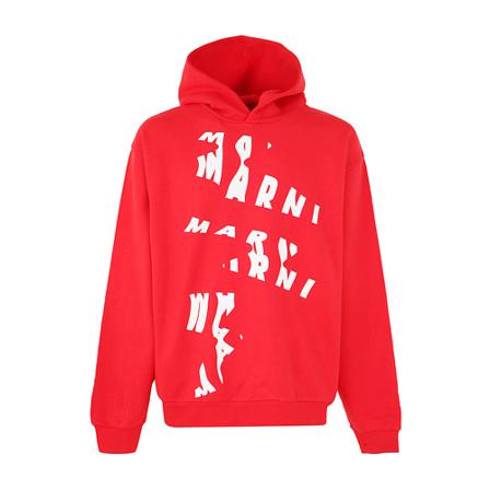 Marni, Sweatshirt Rood, Heren, Maat:L