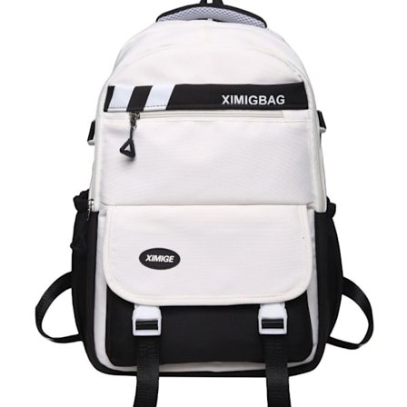 2024 Ny kontrastfarve stor kapacitet skoletaske til grundskoleelever klasse tre til seks pigers rygsæk