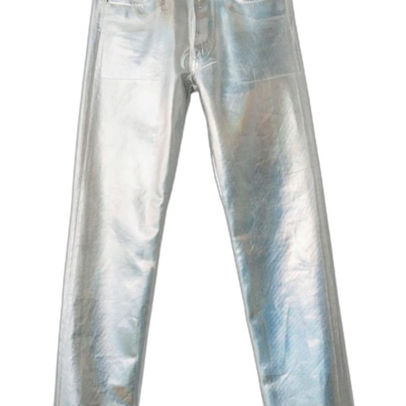 Acne Studios, blå konst, silver jeans, 26/30