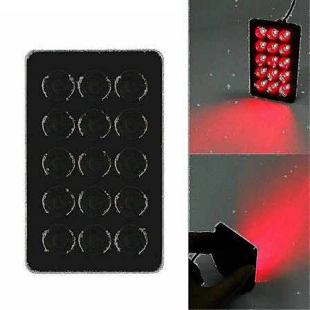 15 LED F1-stil Strobe Blinkende Baglygte - Bagerste 3. Bremslygte