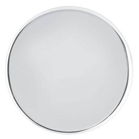 28 cm ruostumattomasta teräksestä valmistettu pyöreä tarjotin hedelmävälipalojen säilytysteline teelautanen tarjoilutarjotin suuri pyöreä hopea