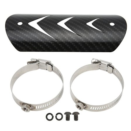 Motorsykkel Eksos Varme Skjold Eksos Lyddemper Rør Beskytter