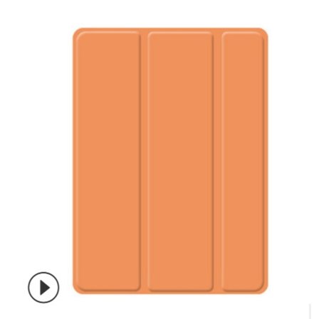 Etui for iPad 2019 Air 3/Pro 10.5" 2017/2015 Oransje Silikon Helt Myk