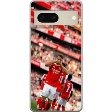 Kompatibelt Mobildeksel til Google Pixel 7 Arsenal fotball – Martin Ødegaard målfeiring i rød drakt