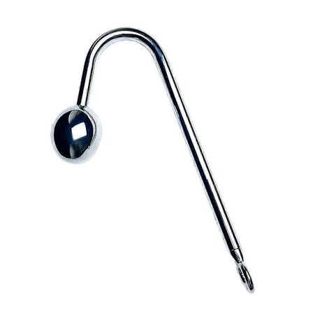 Utbytbar Metall Rostfri Analkrok Enkel Kulspärla Metall Böjd Krok