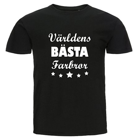 T-shirt - Världens bästa farbror