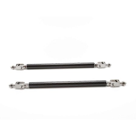 2 kpl Auton etupuskurin tukitanko, säädettävä puskurin huulen suojatanko, auton etuspoilerin tukikiinnike (hiilikuitu)