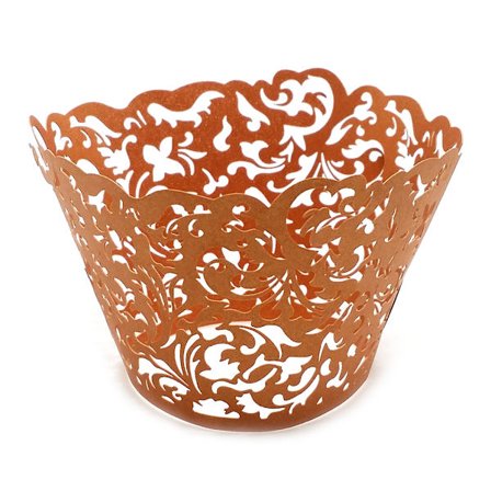 100 muffinsformar Bakform Non-stick Muffin Förpackningsform Alla hjärtans dag Bröllop Pappersform Födelsedagsfest Dekoration