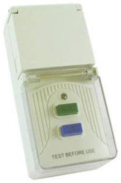 LKB 2403299 Jordfelsbrytare med testknapp, Anslutningsdon & kablar