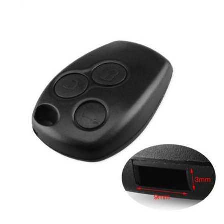3-knapps nyckelfodral 3/9 hål för Renault Duster Dacia