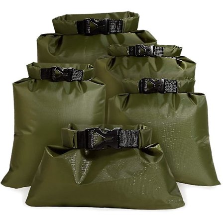 Vanntett tørrpose sett for utendørs eventyr