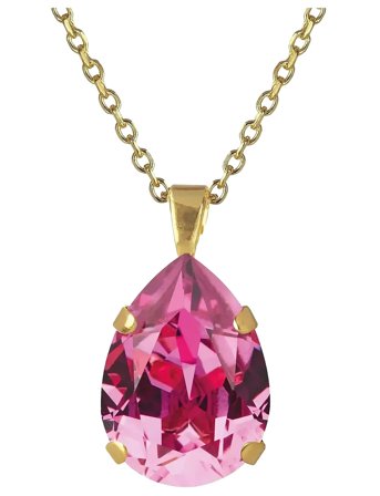 Caroline Svedbom Mini Drop Necklace Gold - Gold - ONE SIZE 50 - 55 cm