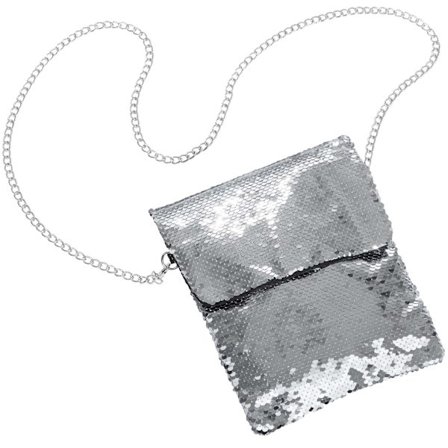 handväska med paljetter