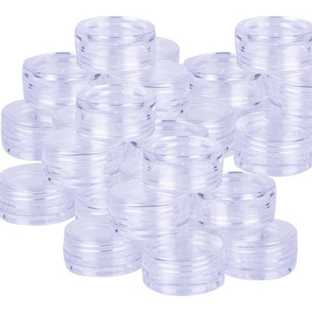 30 stk - 3ml - Gravkrukker - Glitter / dekorationer