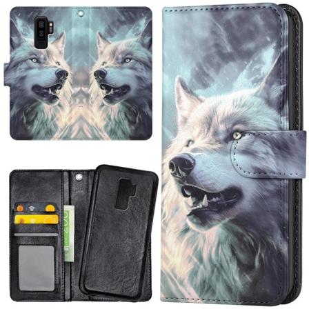 Samsung Galaxy S9 Plus - Plånboksfodral/Skal Wolf