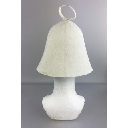 Naturlig Tekstil Håndlavet Sauna Hat - Økologisk Uld Filt Hatte - Pro