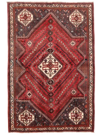 Medallón Gashgai Alfombra 173X256 Lana