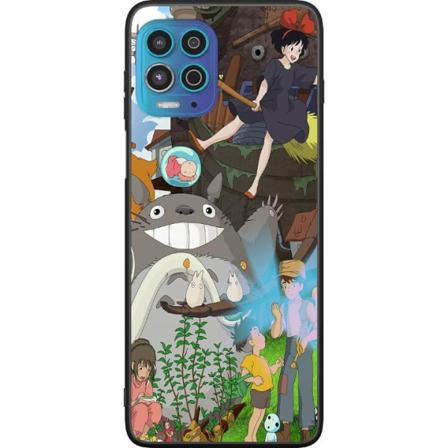 Motorola Moto G100 Svart Skal Studio Ghibli