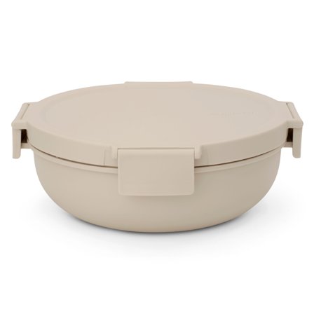 Brabantia Make & Take salladsskål 1,3 liter, soft beige