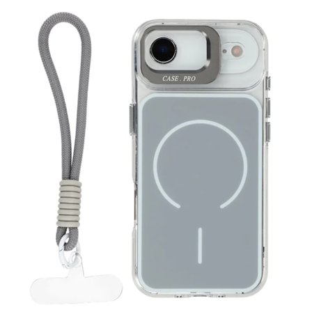 Mobilskal till iPhone Air MagSafe Lens Kickstand med Handrem