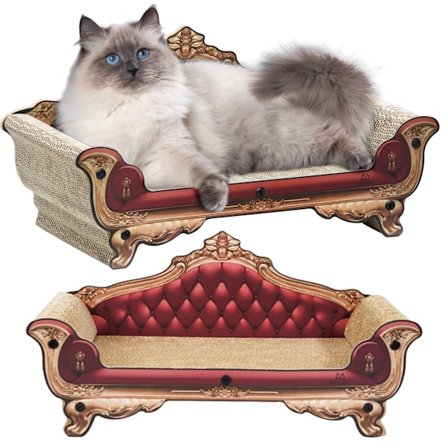 Kradsetræ for katte Sofa Rød 331594
