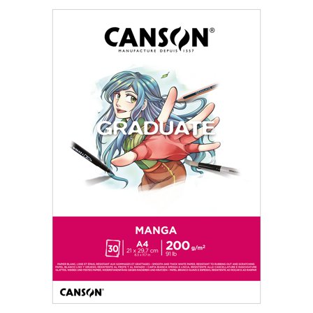 Canson Graduate Manga Pad A4 200g