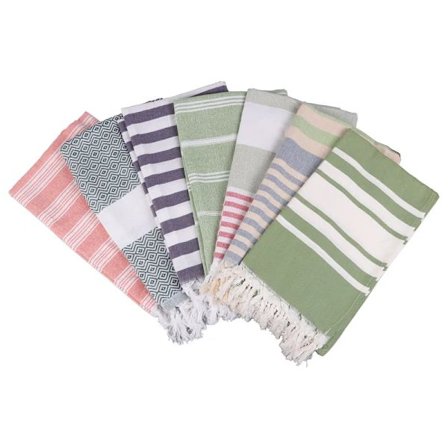 Turkish Tassel Bath Towel Soft Striped Adult Beach Towels for Spa Hammam Travel Camping Shawl Tapestry Scarves 100x180cm