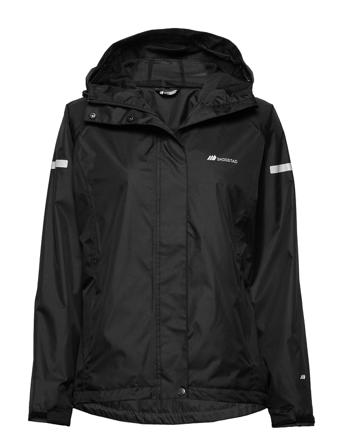 Hildra 2-Layer Technical Rain Jacket Outerwear Sport Jackets Sort Skogstad