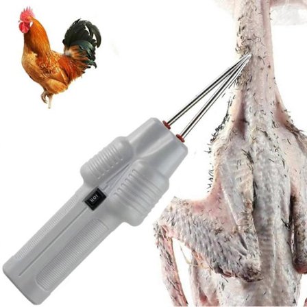 Elektrisk hurtig kyllingeplukker håndholdt fjerkræplukker genopladelig til kylling and gås kalkun fugl