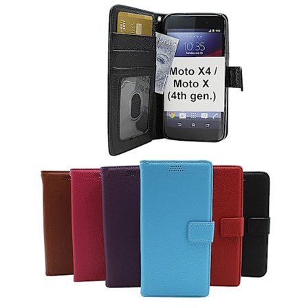 New Standcase Wallet Motorola Moto X4 / Moto X (4th gen)