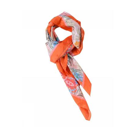 Gustav Allis Silk Halstørklæde Orange, Dame Tørklæder, Størrelse: ONE Size