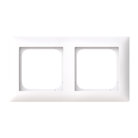 ABB Saga 1722F85-916 Dekkdramme 2-roms, 85 mm, Strømbrytere & vegguttak